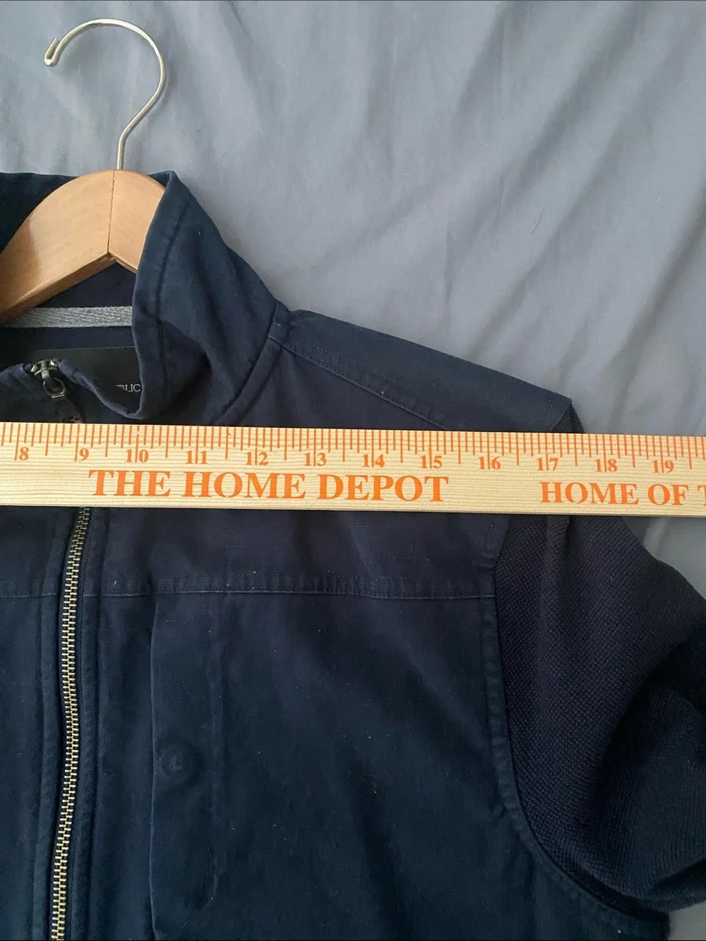 BANANA REPUBLIC Men’s Navy Full Zip Fully Lined Jacket Size M